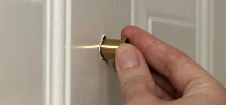 peephole door repair in Santa Clara